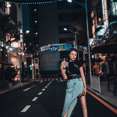 暗黑模特