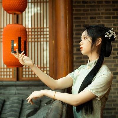 旗袍模特