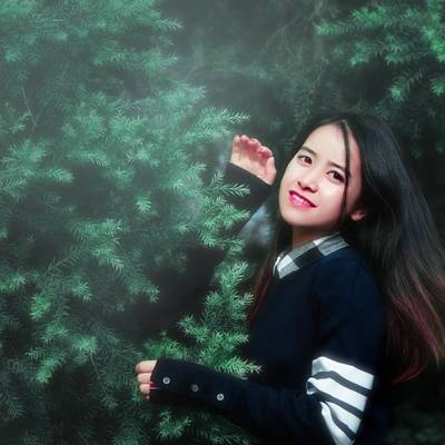 森系模特