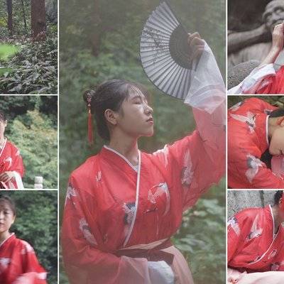 汉服模特