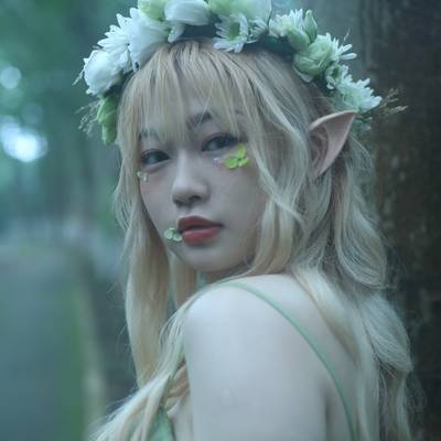 森系模特