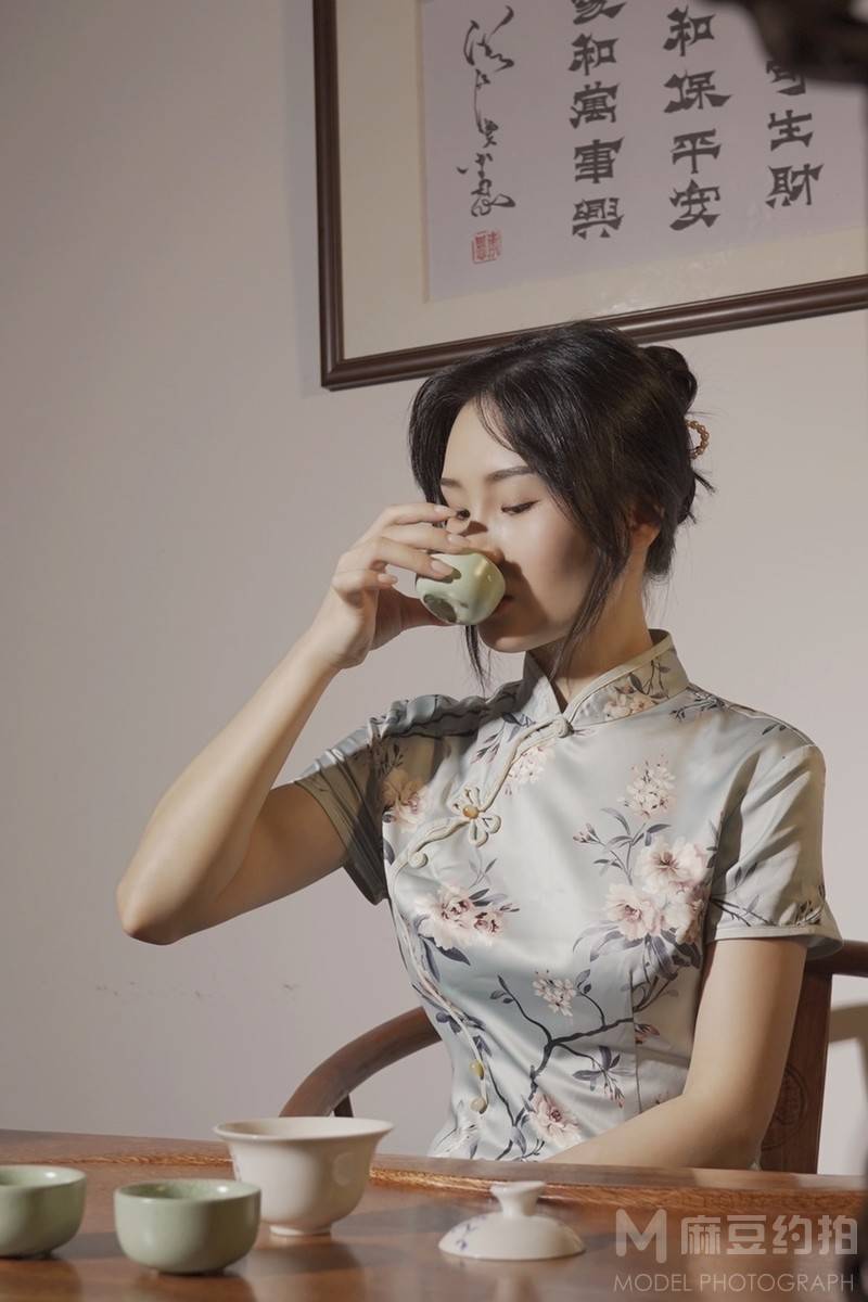 旗袍模特