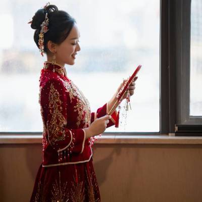 婚礼模特