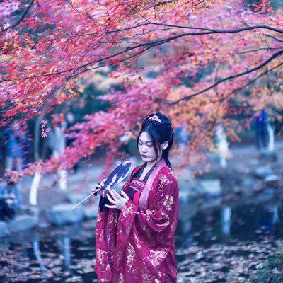 汉服模特