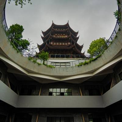 黑白模特