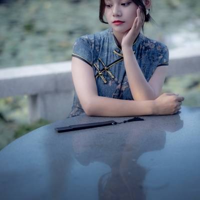 旗袍模特