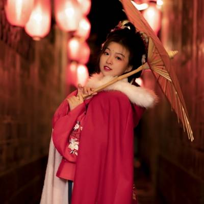 汉服模特
