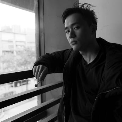 黑白模特