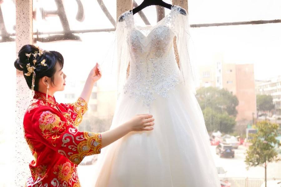 婚礼模特