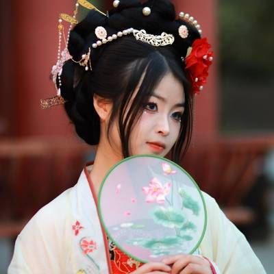 汉服模特