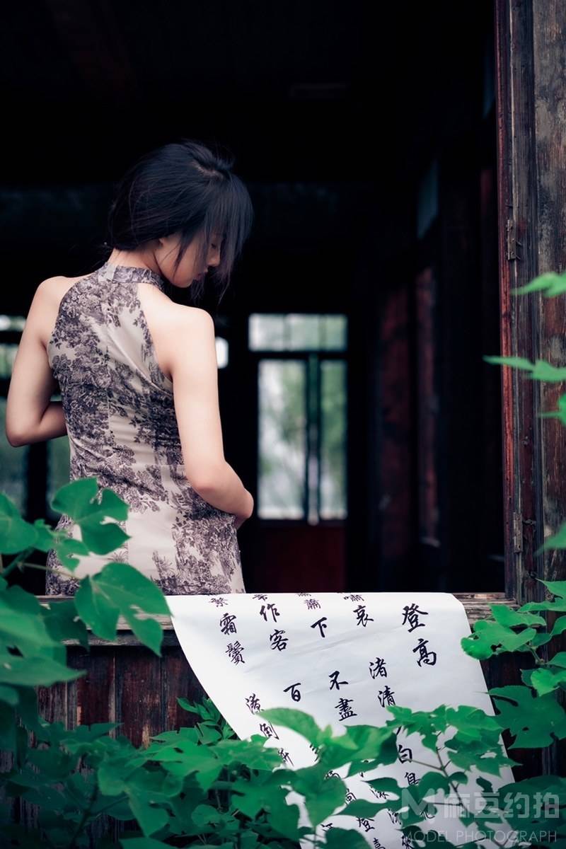旗袍模特