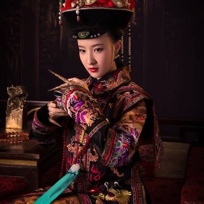 汉服模特