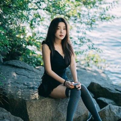 森系模特