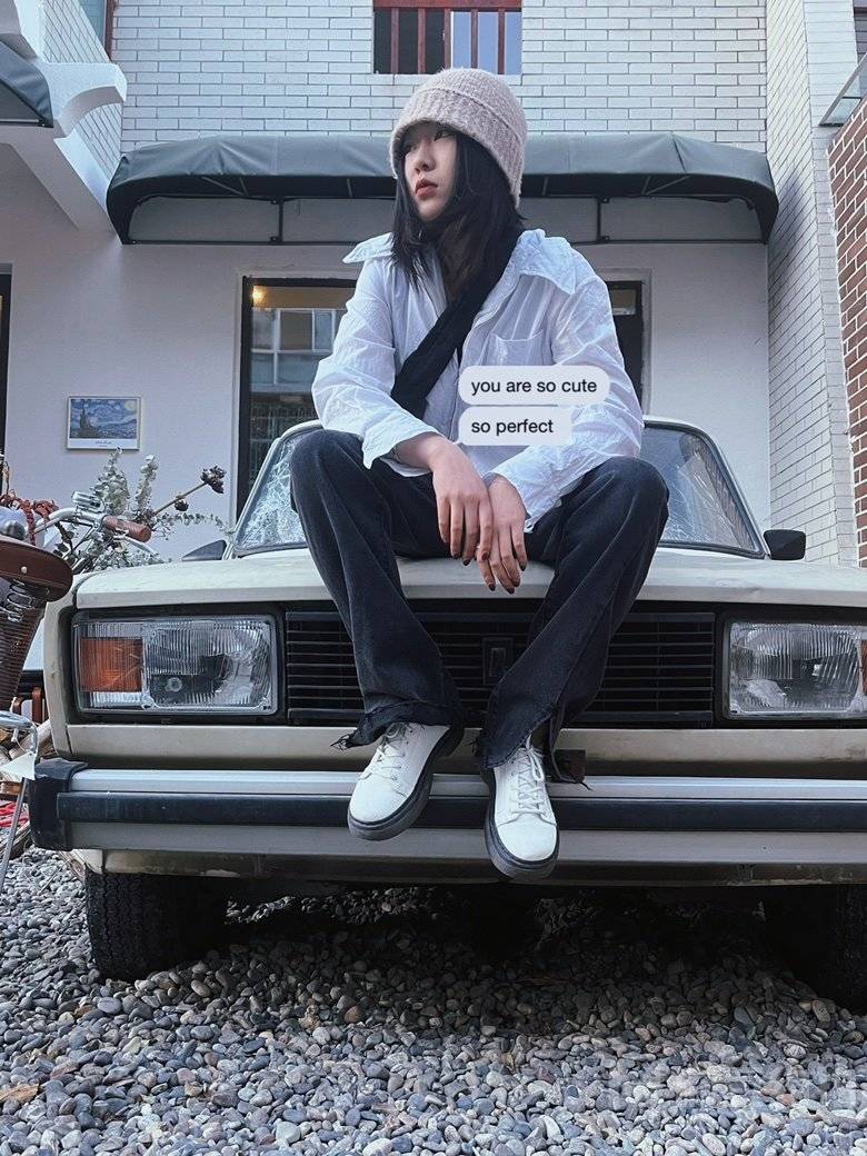 黑白模特