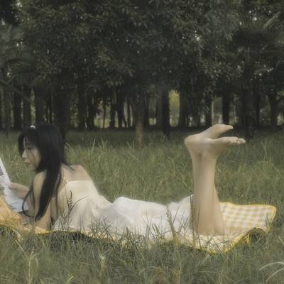 森系模特
