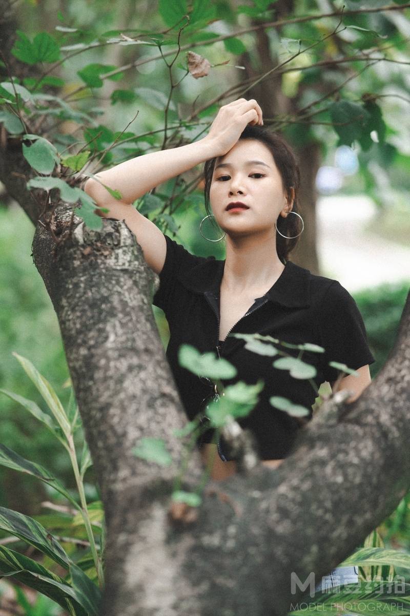 森系模特