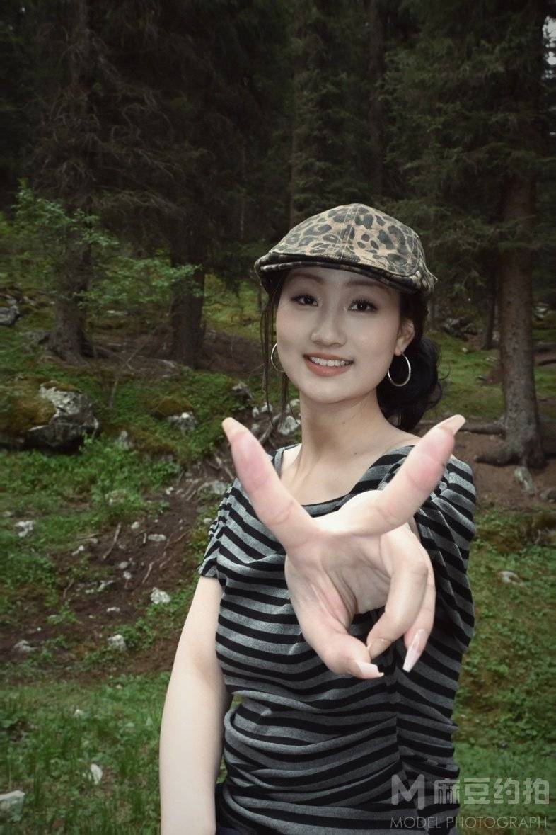 森系模特