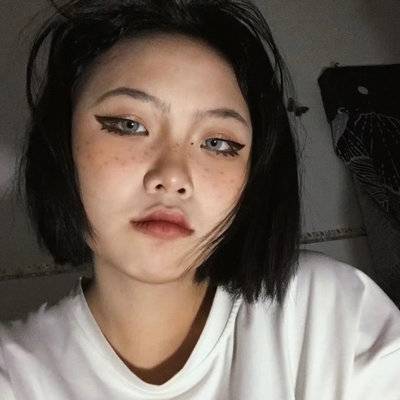 黑白模特