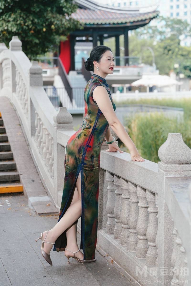旗袍模特