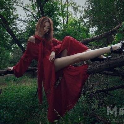 森系模特