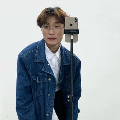 黑白模特