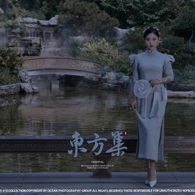旗袍模特