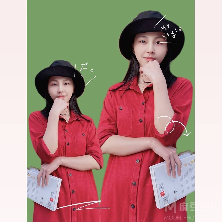妆容模特