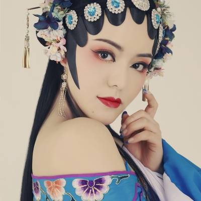妆容模特