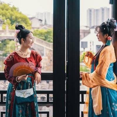 汉服模特