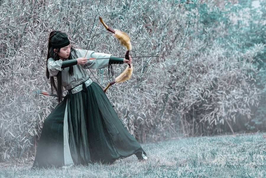 汉服模特