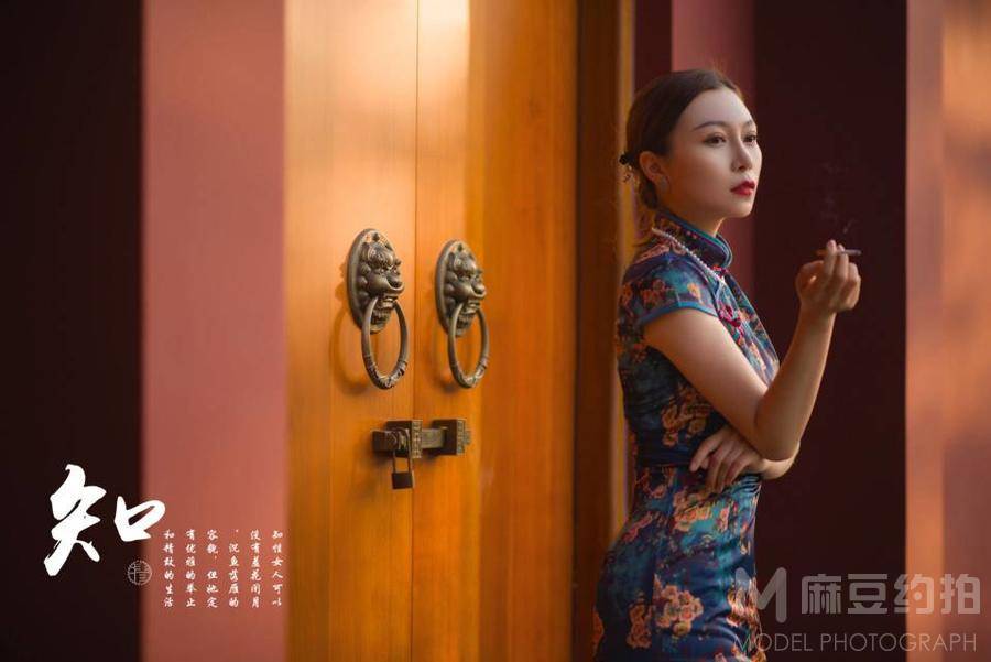 旗袍模特