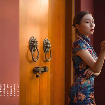 旗袍模特