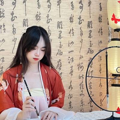 汉服模特