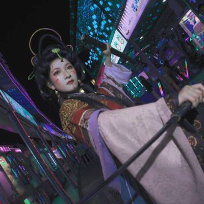 汉服模特