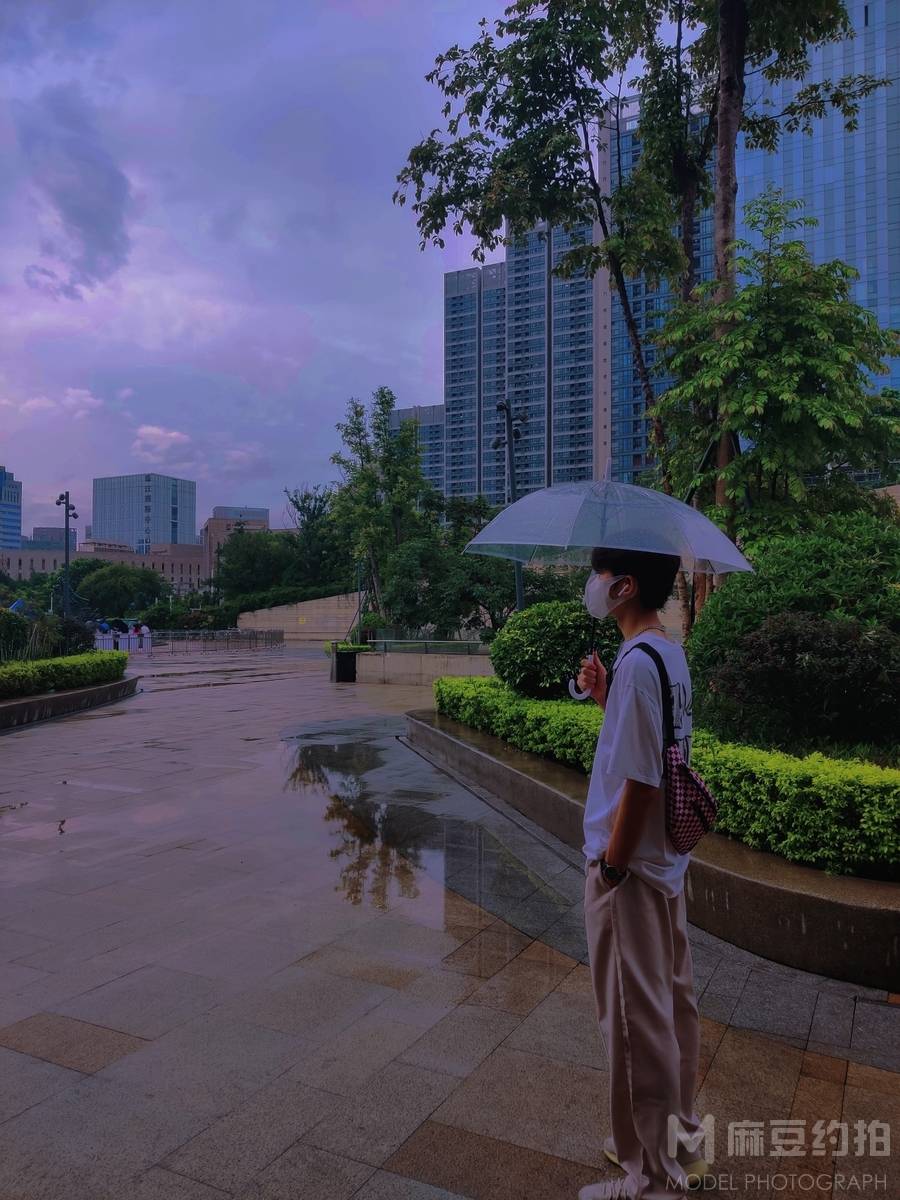 情绪模特