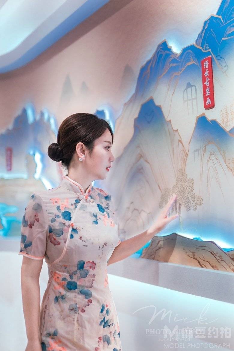 旗袍模特