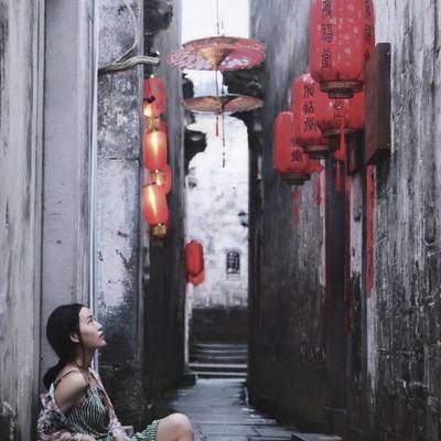 森系模特