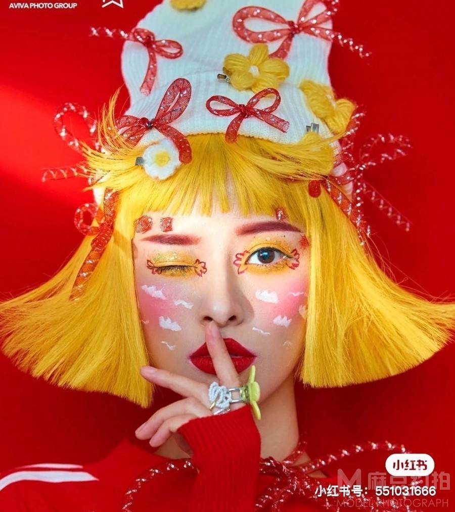 妆容模特