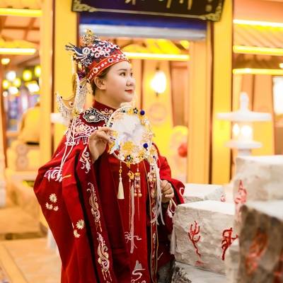 汉服模特
