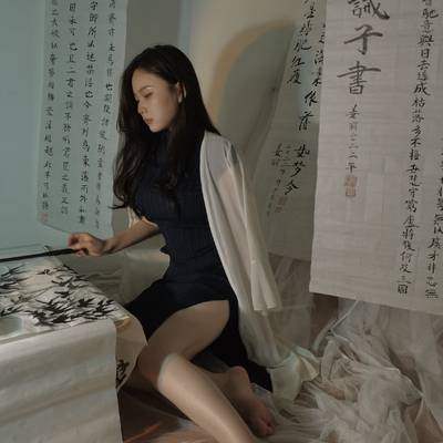 民国模特
