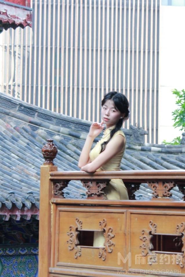 旗袍模特