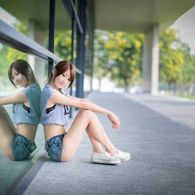 森系模特