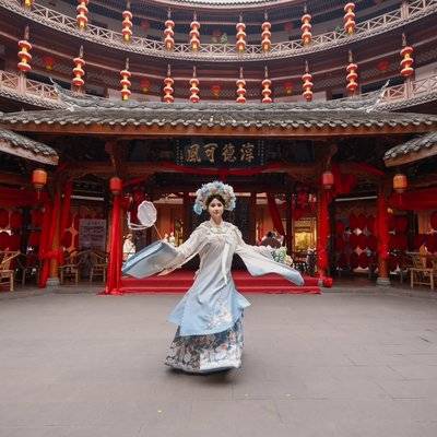 汉服模特
