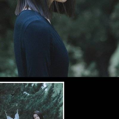 森系模特