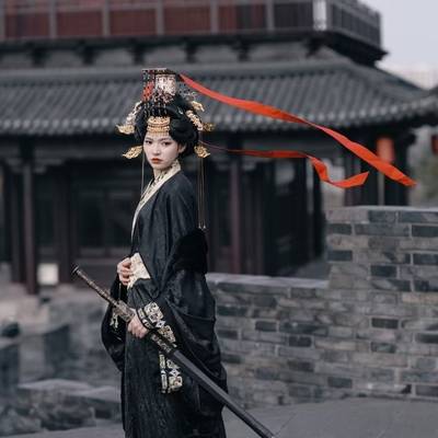 汉服模特