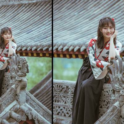 汉服模特