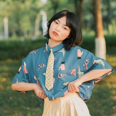 森系模特