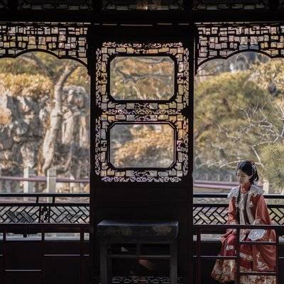 汉服模特