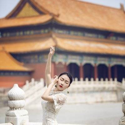 旗袍模特