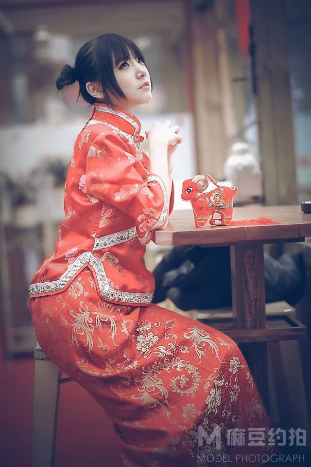 汉服模特